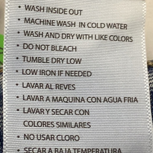 KanCan Maurices Distressed High Rise Porkchop Pocket Straight Jeans Size 28 - Picture 13 of 14